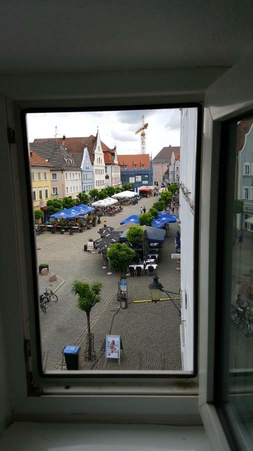 Marktplatz Ferienwohnung Günzburg Buitenkant foto